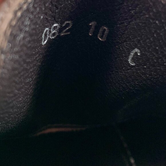 Taryn Rose Brown Leather Slip-On Loafers Cushion Heels Mens Size 10 C - Picture 9 of 9